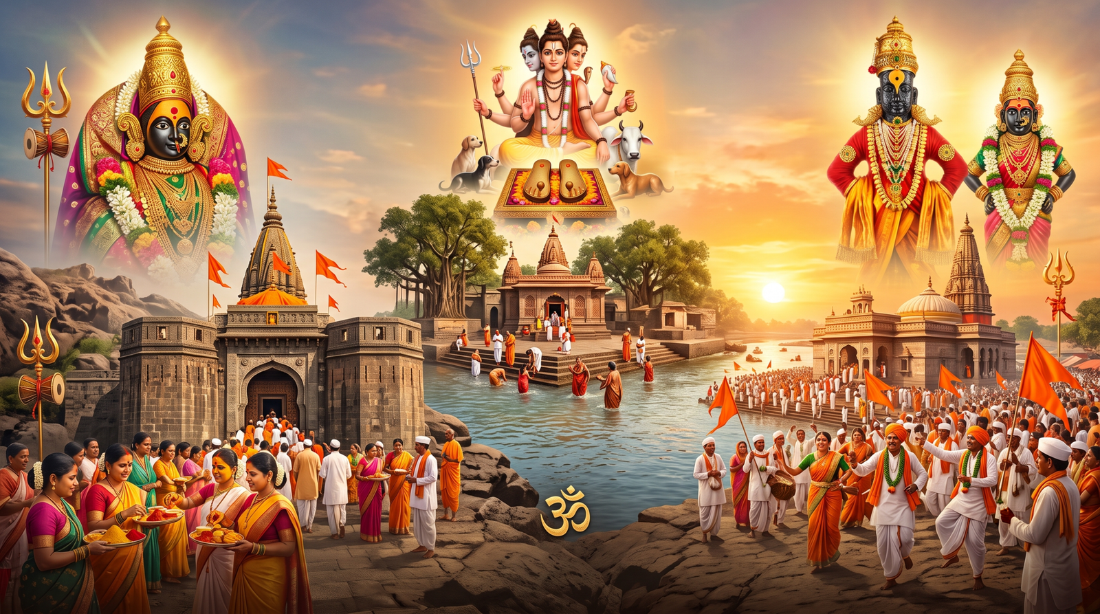 Tuljapur Gangapur Pandharpur Darshan - Easy Way Cab